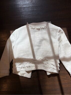 Karl Lagerfeld  Paris tweed Jacket with Satin Lining